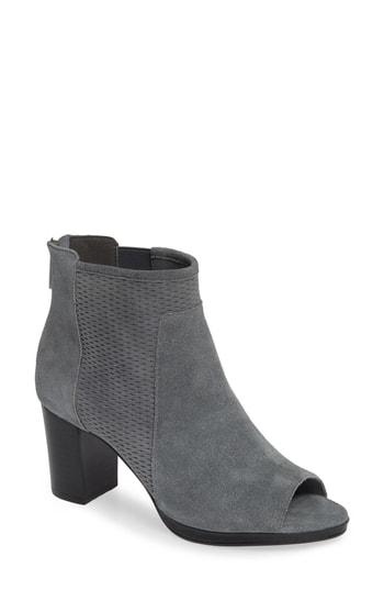 Women's Bella Vita Luna Peep Toe Bootie N - Grey