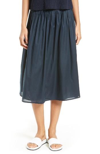 Women's Vince Pleated Wrap Skirt