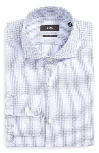 Men's Boss Mark Us Sharp Fit Check Dress Shirt