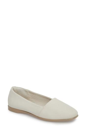 Women's Ecco Incise Enchant Slip-on Flat -5.5us / 36eu - White