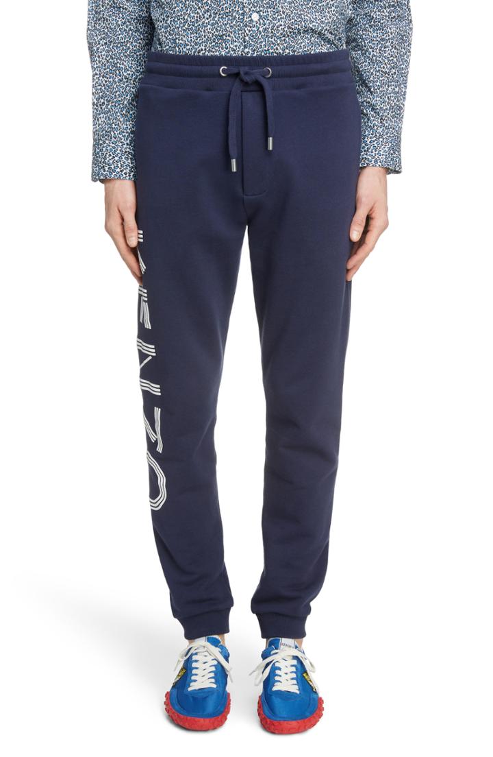 Men's Kenzo Sport Jogging Pants - Blue