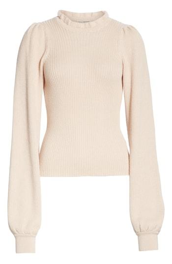 Women's Ulla Johnson Altair Alpaca & Silk Sweater, Size - Ivory