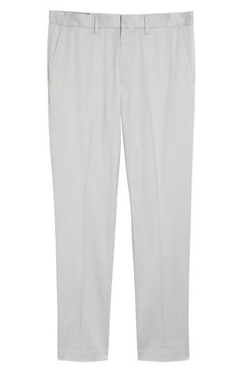 Men's Nordstrom Men's Shop Athletic Fit Non-iron Chinos X 32 - Grey