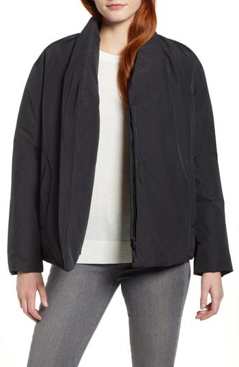 Women's Nobis Wrap Front Down Jacket - Black