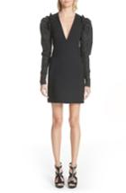 Women's Alexander Wang Puff Sleeve Wool Blend Dress Us / 36 It - Black