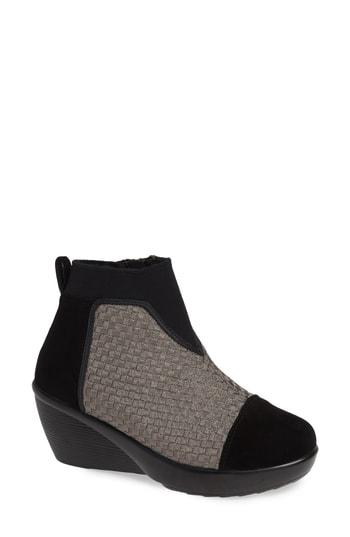 Women's Bernie Mev. Zoe Wedge Bootie Us / 38eu - Grey