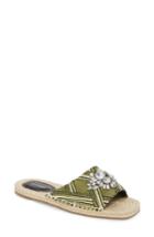 Women's Topshop Hey Espadrille Square Slider Sandals .5us / 35eu M - Yellow