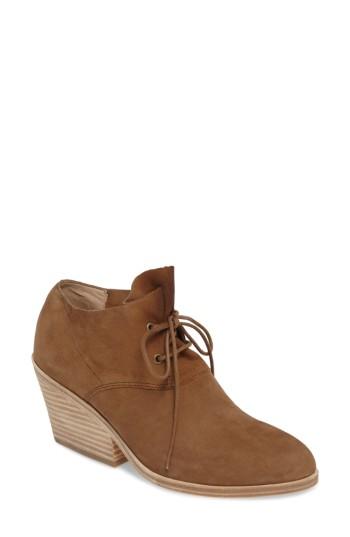 Women's Eileen Fisher Charlie Lace-up Bootie .5 M - Beige