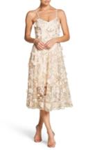 Women's Dress The Population Uma Floral Embroidered Lace Dress - Pink