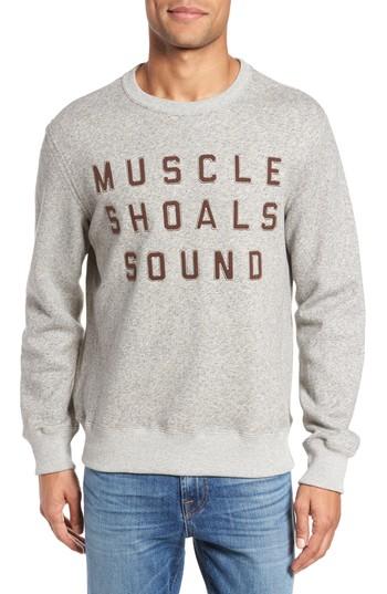Men's Billy Reid Muscle Shoals Sound Pullover, Size - Grey
