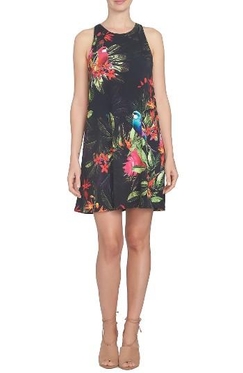 Women's Cece Racerback Chiffon Shift Dress