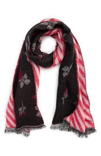 Women's Bp. Reversible Floral Oblong Scarf