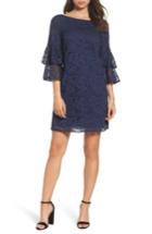 Women's Eliza J Tiered Sleeve Lace Shift Dress