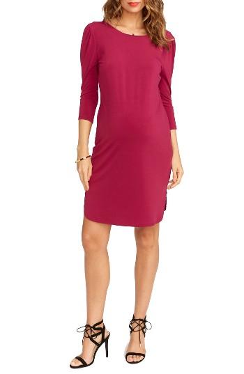 Women's Rosie Pope Britt Maternity Sheath Dress - Purple
