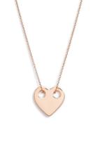 Women's Ginette Ny Mini Heart Pendant Necklace