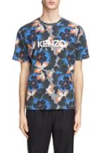 Men's Kenzo Floral Logo T-shirt - Grey