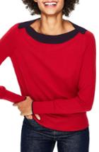 Women's Boden Louisa Wool Blend Sweater - Red