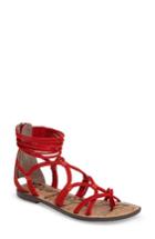 Women's Sam Edelman Gianni Sandal M - Red