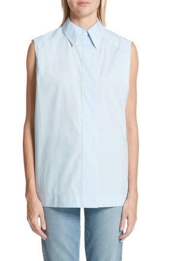 Women's Acne Studios Lucia Sleeveless Blouse Us / 32 Eu - Blue