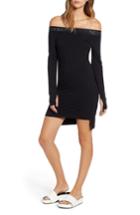Women's Ivy Park Bardot Body-con Dress - Black