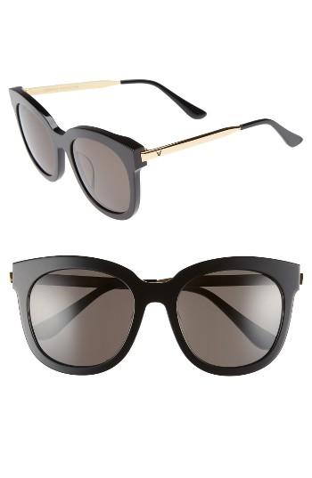 Women's Gentle Monster Cuba 503 55mm Zeiss Lens Sunglasses - Black/ Gold