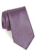 Men's Nordstrom Men's Shop Lairson Micro Silk Tie, Size - Pink