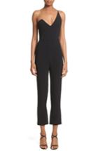 Women's Cushnie Et Ochs One-shoulder Jumpsuit - Black