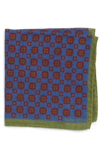 Men's Michael Bastian Medallion Pocket Square