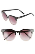 Women's Ted Baker London 52mm Round Sunglasses - Black