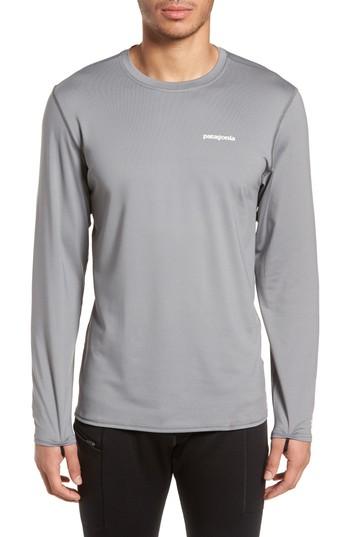 Men's Patagonia R? Sun Long Sleeve T-shirt - Grey