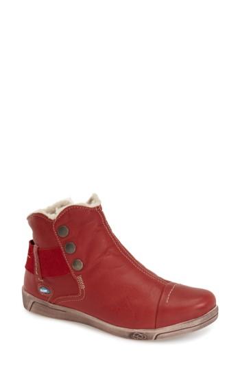 Women's Cloud 'aline' Bootie (women) .5-6us / 36eu - Red