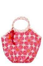 John Robshaw Lita Canvas Tote - Pink
