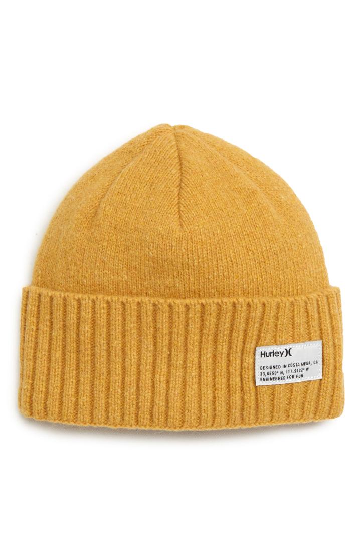 Men's Hurley Shoreman Recycled Wool Blend Beanie - Green