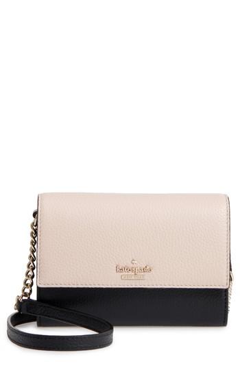 Women's Kate Spade New York Jackson Street - Iva Leather Crossbody Bag -