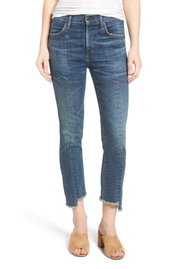 Women's Citizens Of Humanity Amari Step Hem Ankle Jeans