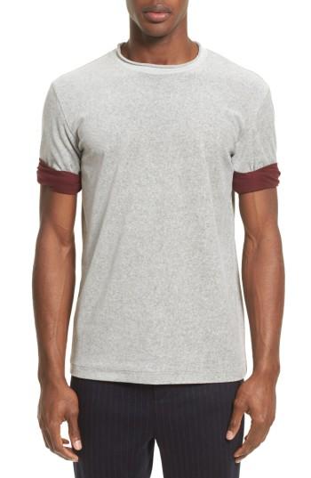 Men's 3.1 Phillip Lim Velour Crewneck T-shirt