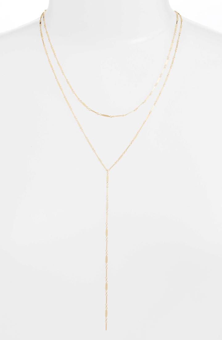 Women's Argento Vivo Mirror Bar Multistrand Y-necklace