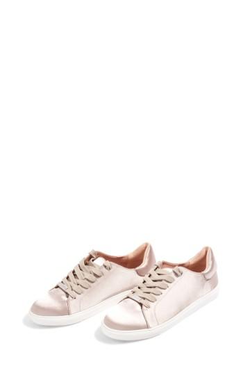 Women's Topshop Catseye Sneaker .5us / 37eu - Beige