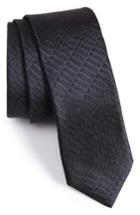 Men's Boss Solid Silk Textured Tie