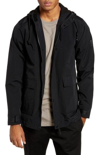 Men's Globe Goodstock Utility Jacket - Black