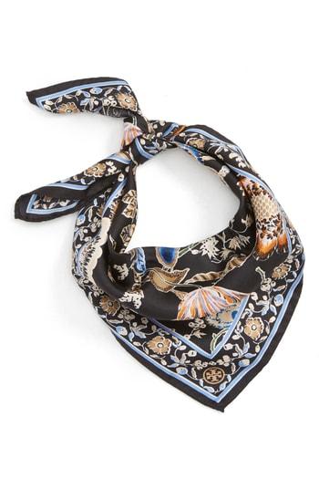 Women's Tory Burch Happy Times Silk Neckerchief