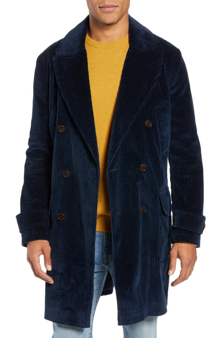 Men's Wax London Elwin Double Breasted Coat