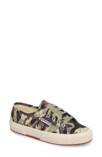 Women's Superga Fantasy Cotu Sneaker .5us / 38eu - Green