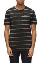 Men's Tavik Tracer Stripe T-shirt - Black