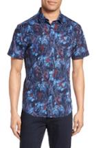 Men's Vince Camuto Floral Print Sport Shirt