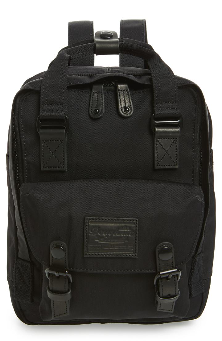 Doughnut Mini Macaroon Black Series Water Resistant Backpack -