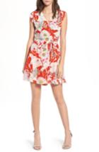 Women's Yumi Kim Soho Mixer Silk Wrap Dress - Red