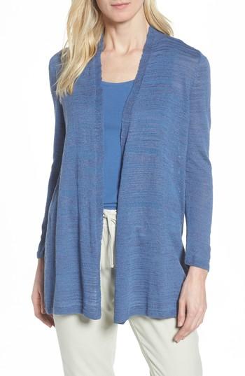 Women's Nic+zoe Cliff Dive Cardigan - Blue