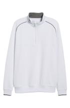 Men's Bobby Jones Xh20 Banded Bottom Pullover - White