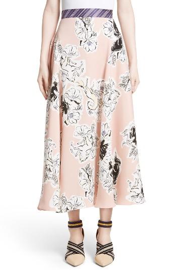 Women's Roksanda Jerrick Silk Georgette Skirt